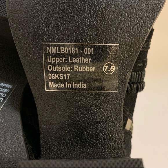 Naughty Monkey Noah Leather Ankle Bootie, Black - Picture 7 of 7